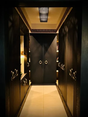 Habillages acier arrière cuisine